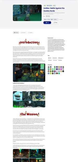 Idea Details Page