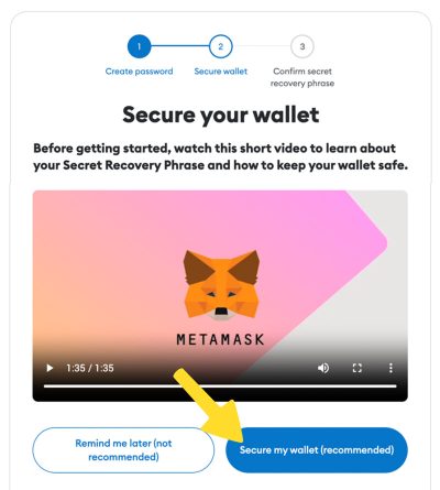 Metamask Secure Wallet